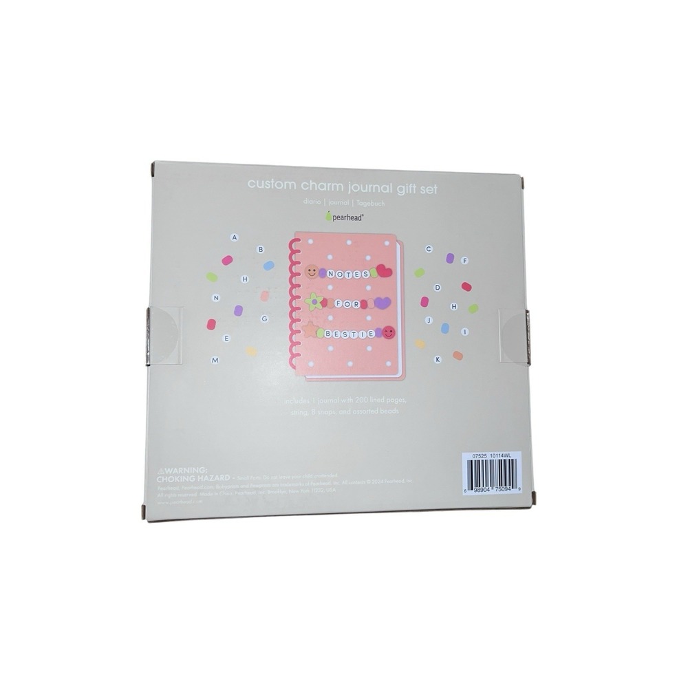 Pearhead Custom Charm Journal Gift Set - Picture 3 of 3